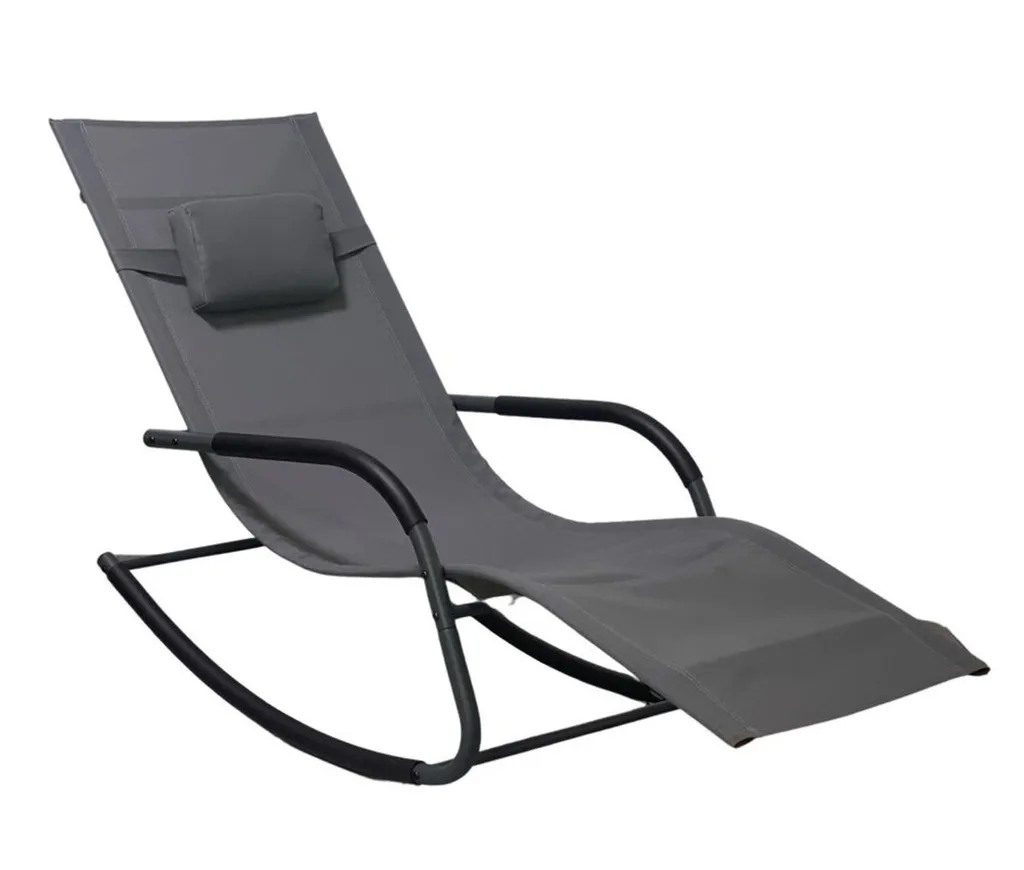 Spetebo Garten Schaukel Liege Mit Kopfkissen 147 X 63 Cm - Anthrazit - Wetterfeste Relax Sonnenliege Gesundheitsliege Wellnessliege Spa Liegestuhl 1 Spetebo Garten Schaukel Liege Mit Kopfkissen 147 X 63 Cm - Anthrazit - Wetterfeste Relax Sonnenliege Gesundheitsliege Wellnessliege Spa Liegestuhl