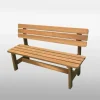 Promex Holz-Bank Summer Honigbraun Promadino Holzbank Sitzbank Gartenbank Holz Bank