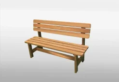 Promex Holz-Bank Summer Honigbraun Promadino Holzbank Sitzbank Gartenbank Holz Bank