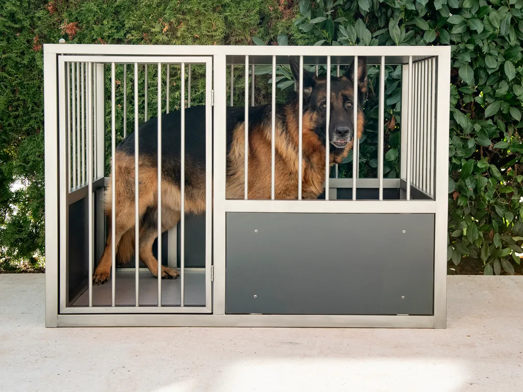 Metallbearbeitung Dul GmbH Hundebox K9 Extra Large Hundebett Hundehaus Hundelieblingsplatz 7 Metallbearbeitung Dul GmbH Hundebox K9 Extra Large Hundebett Hundehaus Hundelieblingsplatz – Bild 7