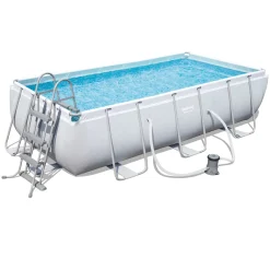 Bestway Power Steel™ Frame Pool-Set, Eckig, Mit Filterpumpe & Sicherheitsleiter 404 X 201 X 100 Cm 23 Bestway Power Steel™ Frame Pool-Set, Eckig, Mit Filterpumpe & Sicherheitsleiter 404 X 201 X 100 Cm -Garten- & Gewächshäuser Geschäft 62c8b1a028f01bf0c684bc7f85270b75