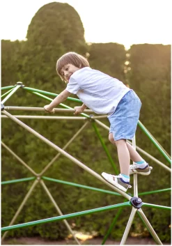 HyperMotion Kletterkuppel Für Kinder, Outdoor, Klettergerüst Garten Bis 350 Kg, Kletterleiter 3 M Durchmesser -Garten- & Gewächshäuser Geschäft 636d0836947defcd99f08d82c9de0322