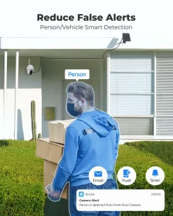 Reolink 2K PTZ Solar Überwachungskamera Aussen Akku 355°/140° Schwenkbar WLAN Kamera Outdoor Mit 2,4/5GHz WiFi, Personen-/Fahrzeugerkennung, PIR-Sensor, 2-Wege-Audio, Argus PT-2K+ Solarpanel -Garten- & Gewächshäuser Geschäft 638788aad675d76aa99f14e1000ddce3 1