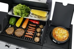 El Fuego® Gasgrill "San Antonio 3+1" -Garten- & Gewächshäuser Geschäft 638b0cba149fcbf405a0c2b462bc1202