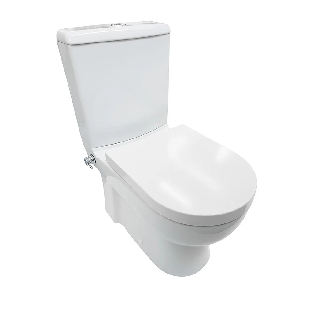 Belrad Stand-WC Taharet Kombination Inkl. Armatur Heiß/kalt + Spülkasten + Deckel + Spülventil Komplett-Set 2 Belrad Stand-WC Taharet Kombination Inkl. Armatur Heiß/kalt + Spülkasten + Deckel + Spülventil Komplett-Set – Bild 2