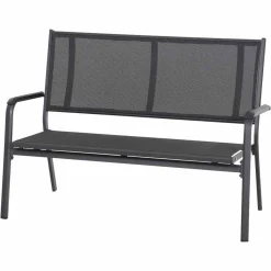 Siena Garden Tesoro Gartenbank Anthrazit Matt