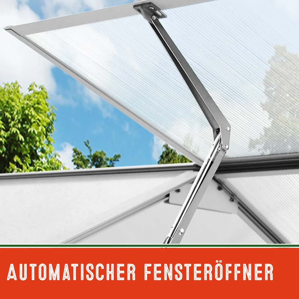 Deuba Automatischer Fensteröffner Gewächshaus 7,5 Kg Hubkraft 45cm Öffnungshöhe Stufenloser Öffnungswinkel Fensterheber 2 Deuba Automatischer Fensteröffner Gewächshaus 7,5 Kg Hubkraft 45cm Öffnungshöhe Stufenloser Öffnungswinkel Fensterheber – Bild 2