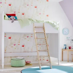 Treppen Intercon Anstellleiter Hochbettleiter Intercon Maxi Mit 7 Stufen Bis Max. 160 Cm, Mit Einhängehaken Zur Befestigung | Holzleiter | Anlegeleiter