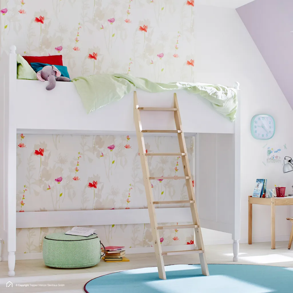 Treppen Intercon Anstellleiter Hochbettleiter Intercon Maxi Mit 7 Stufen Bis Max. 160 Cm, Mit Einhängehaken Zur Befestigung | Holzleiter | Anlegeleiter 1 Treppen Intercon Anstellleiter Hochbettleiter Intercon Maxi Mit 7 Stufen Bis Max. 160 Cm, Mit Einhängehaken Zur Befestigung | Holzleiter | Anlegeleiter