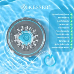 KESSER® Poolroboter Poolreiniger Akku Aqua-9000 Inkl. Transporttasche Pool Roboter Für Bis 80m² Pools, Li-Ion Akku Max. 75 Min, Kabellos Poolsauger Bodenreinigung Vollautomatisch Bodensauger, Farbe:Anthrazit 22 KESSER® Poolroboter Poolreiniger Akku Aqua-9000 Inkl. Transporttasche Pool Roboter Für Bis 80m² Pools, Li-Ion Akku Max. 75 Min, Kabellos Poolsauger Bodenreinigung Vollautomatisch Bodensauger, Farbe:Anthrazit -Garten- & Gewächshäuser Geschäft 6443aaf55d8696e43467409ce0dec47d