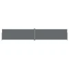 VidaXL Seitenmarkise Ausziehbar Anthrazit 180x1000 Cm