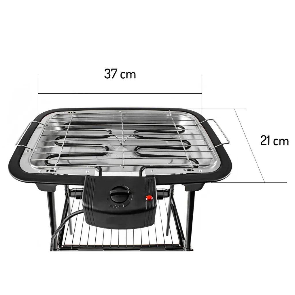 Adler 2in1 Standgrill BBQ Grill Partygrill Tischgrill Standtischgrill Elektro Grill 2000 Watt 22 Adler 2in1 Standgrill BBQ Grill Partygrill Tischgrill Standtischgrill Elektro Grill 2000 Watt – Bild 22