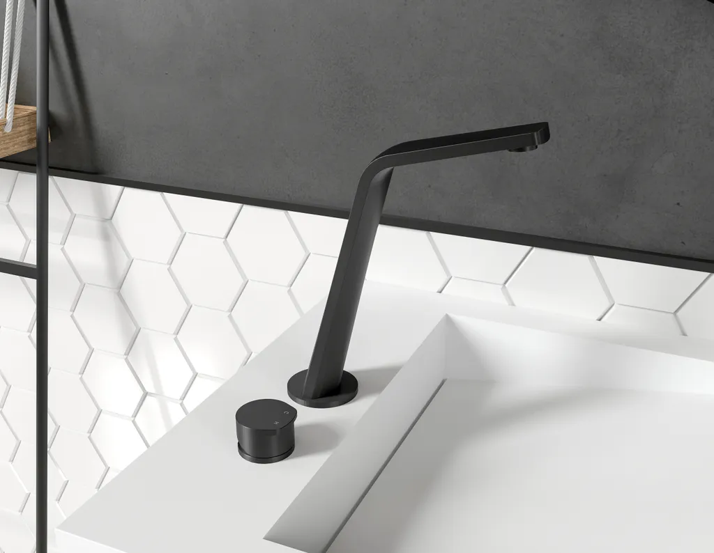 Bernstein Design Waschtischarmatur Badarmatur XELO-Flex 260 - Hoher Auslauf - Farbe Wählbar, Farbe:Schwarz Matt 7 Bernstein Design Waschtischarmatur Badarmatur XELO-Flex 260 - Hoher Auslauf - Farbe Wählbar, Farbe:Schwarz Matt – Bild 7