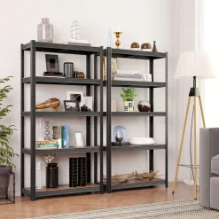 SONGMICS Standregal, Bücherregal, Lagerregal, 5 Ablagen, Küchenregal, Regal, 30 X 75 X 150 Cm, Bis 650 Kg Belastbar, Verstellbare Ablagen 14 SONGMICS Standregal, Bücherregal, Lagerregal, 5 Ablagen, Küchenregal, Regal, 30 X 75 X 150 Cm, Bis 650 Kg Belastbar, Verstellbare Ablagen -Garten- & Gewächshäuser Geschäft 649b9c4874d7fe50efe29e9a4be8602a