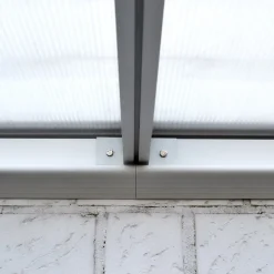 HOME DELUXE - Terrassenüberdachung 618 X 303 X 226 / 278 Cm Weiß Terrassendach Überdachung Carport -Garten- & Gewächshäuser Geschäft 64c6a8e01972fc2c4bfc2ceff759ae68