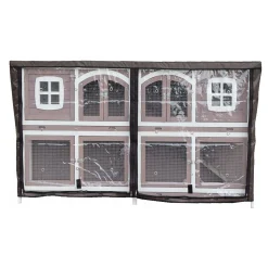 Nanook Schutzhülle Für Doppel Hasenstall Murmel