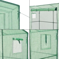 En.casa Gewächshaus Vlaardingen 198x78x200cm Mit Pultdach Foliengewächshaus Treibhaus Für Tomaten Stahlrahmen Grün 12 En.casa Gewächshaus Vlaardingen 198x78x200cm Mit Pultdach Foliengewächshaus Treibhaus Für Tomaten Stahlrahmen Grün -Garten- & Gewächshäuser Geschäft 651c5486235553a37c0818f2c4dcf222