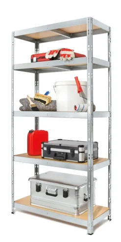 PARKSIDE Schwerlastregal Mit 5 Böden 90x180x40 Cm Steckregal Regal Kellerregal