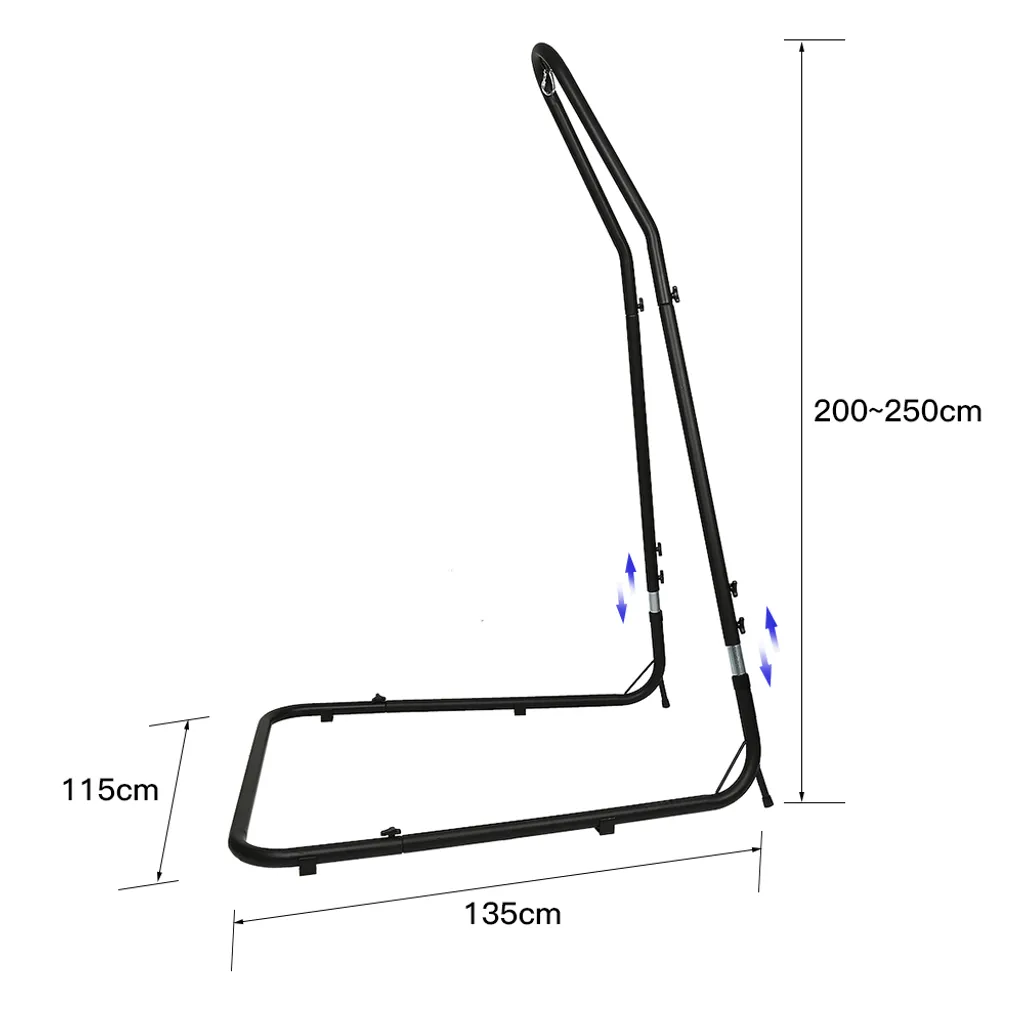 Jeobest Hängematten Halterung L-förmig Verstellbar Für Hängemattenhalterungen Im Innen- Und Außenbereich Verwendet 5 Jeobest Hängematten Halterung L-förmig Verstellbar Für Hängemattenhalterungen Im Innen- Und Außenbereich Verwendet – Bild 5