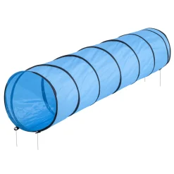 All Kids United Hunde Agility Tunnel - Hundetunnel Spieltunnel Agilitytunnel Hundehöhle Inkl Heringe Und Transporttasche 300 X 50 Cm