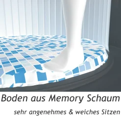 Bestway Whirlpool Lay-Z-Spa Miami | 4 Personen | 81 Massageluftdüsen | Automatisch Aufblasbar | 180x66 Cm | Schwarz/türkis | Abdeckung | Indoor Outdoor -Garten- & Gewächshäuser Geschäft 65b08f61dbcce398702f47b9f100150d