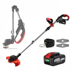 Yofidra 4000W Bürstenlos Elektrorasenmäher Garten Rasenmäher Mit 1 Akku