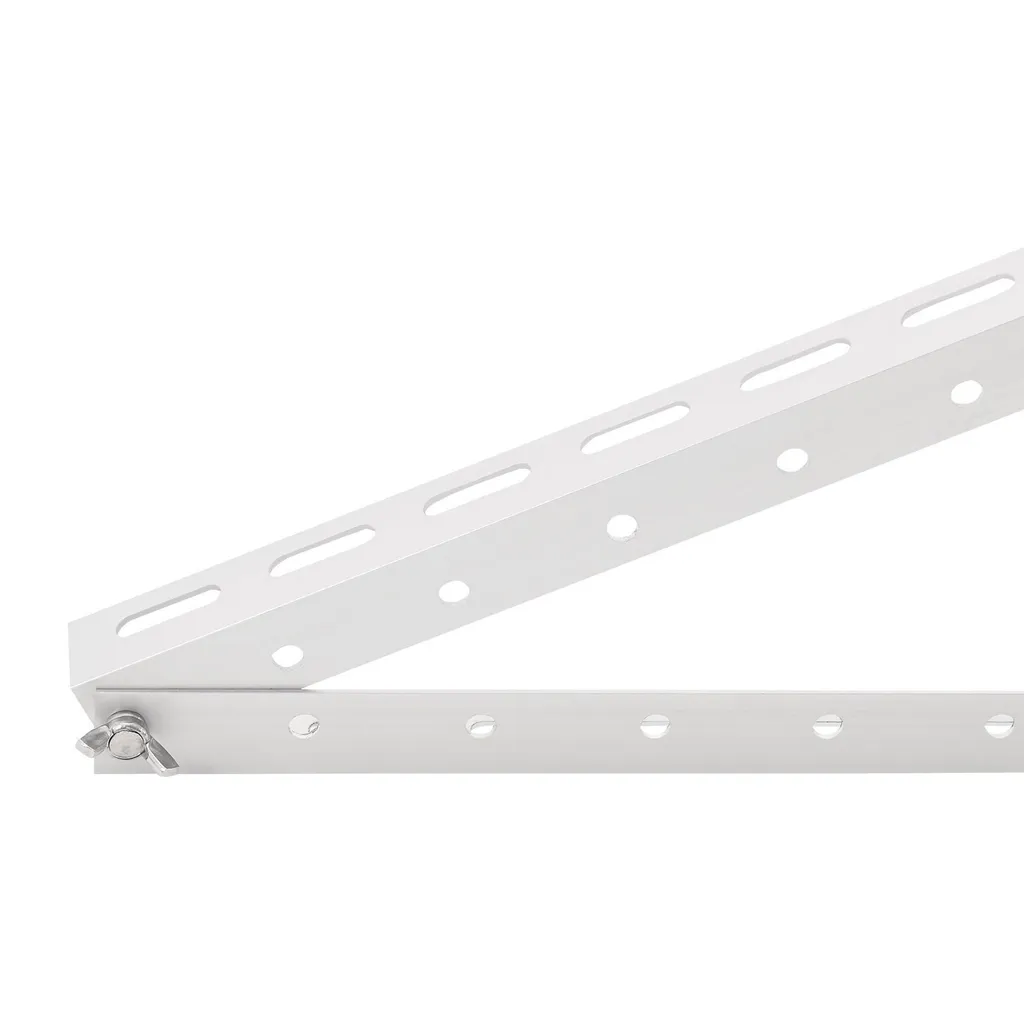 Juskys Balkonkraftwerk Montageset - Halterung Solarmodul Bis 80 Kg Photovoltaik Befestigung - Montagepaket PV-Anlage Solar Montagesystem Modulträger 11 Juskys Balkonkraftwerk Montageset - Halterung Solarmodul Bis 80 Kg Photovoltaik Befestigung - Montagepaket PV-Anlage Solar Montagesystem Modulträger – Bild 11