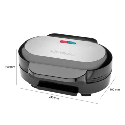 Clatronic HBM 3696 Hamburger-Grill, 2 Große Grillflächen, 2 Kontrollleuchten, Herausnehmbarer Fettauffangbehälter, 1.000 Watt -Garten- & Gewächshäuser Geschäft 66425a9a8c83a5796b04b3a8d4067168