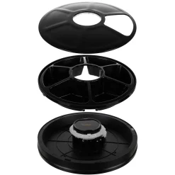 Purlove Futterautomat Für Haustiere 6 Kammern Futternapf Zeitgesteuert 20759 -Garten- & Gewächshäuser Geschäft 66766c30166717926a9c67d53963bb58