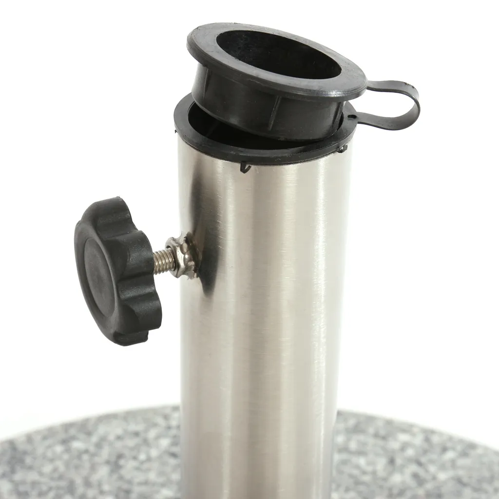 Mendler Sonnenschirm-Ständer Schirmständer Granit 2 Mendler Sonnenschirm-Ständer Schirmständer Granit – Bild 2