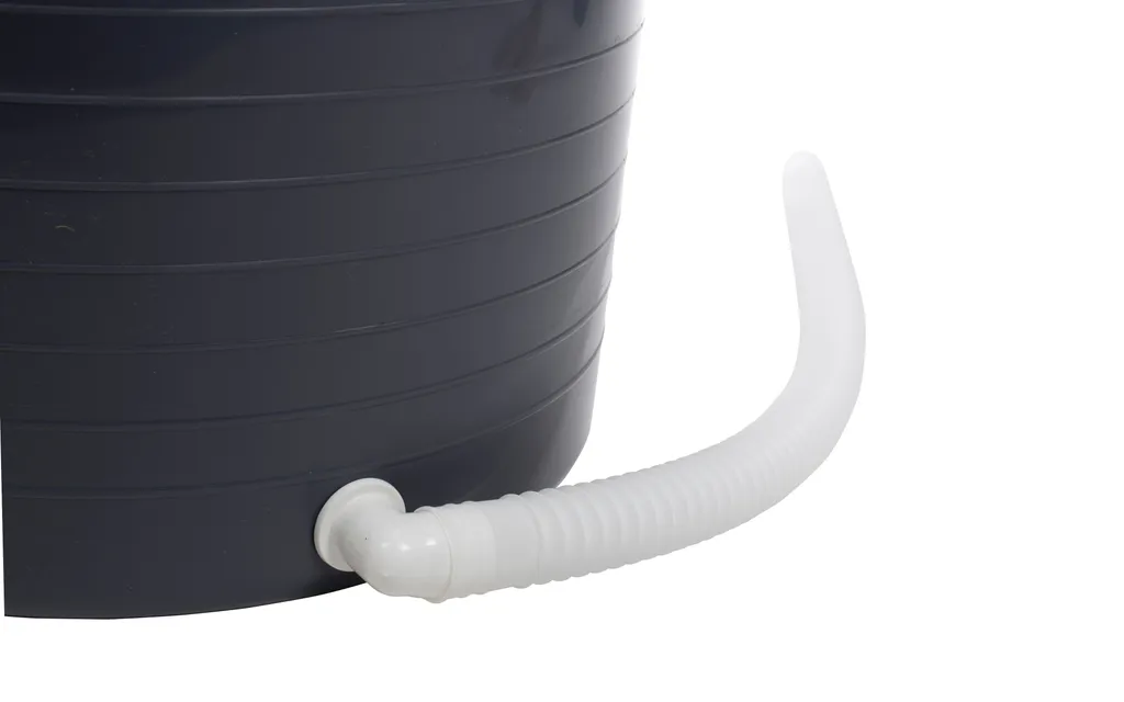 Purelines HelloBath® Mobile Badewanne Für Erwachsene XL, Ideal Für Das Kleines Badezimmer, 125 * 52 * 63cm, Stylisch Und Stimmungsvoll (Grau) - Mit Badewannenbrett Und Wasserhahn 6 Purelines HelloBath® Mobile Badewanne Für Erwachsene XL, Ideal Für Das Kleines Badezimmer, 125 * 52 * 63cm, Stylisch Und Stimmungsvoll (Grau) - Mit Badewannenbrett Und Wasserhahn – Bild 6