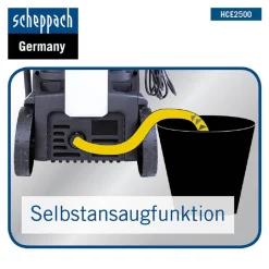 Scheppach Hochdruckreiniger HCE2500 SE - Inklusive 10-teiliges Set -Garten- & Gewächshäuser Geschäft 67326b4b95512d13c8c0d502b30d8e96