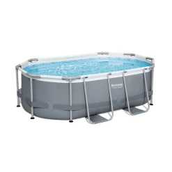 Bestway Power Steel Schwimmbad Oval 305 X 200 X 84 Cm