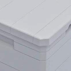 VidaXL Garten-Aufbewahrungsbox 90 L Hellgrau -Garten- & Gewächshäuser Geschäft 676f0f8c505589779480a90fac47c24d