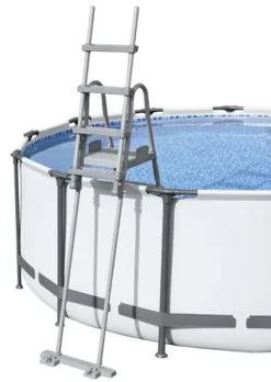 Bestway Flowclear 4-stufige Sicherheitsleiter 132 Cm -Garten- & Gewächshäuser Geschäft 679e3308dacbbba0445c47fe4d2635c9