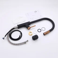 Aihom Wasserhahn Küche Schwarz Küchenarmatur Ausziehbar 360° Drehbar Wasserhahn Ausziehbar Mischbatterie Mit 2 Strahlarten Küchenarmatur Hochdruck Mit Höhe Bogenauslauf, Schwarz 17 Aihom Wasserhahn Küche Schwarz Küchenarmatur Ausziehbar 360° Drehbar Wasserhahn Ausziehbar Mischbatterie Mit 2 Strahlarten Küchenarmatur Hochdruck Mit Höhe Bogenauslauf, Schwarz -Garten- & Gewächshäuser Geschäft 68065f672f897f8656af1d588914cd65