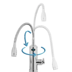 Aquadon Smart Heater Flex Head | Wasserhahn Mit Integriertem Durchlauferhitzer | Flexibler Aufsatz | Digitale LED-Temperaturanzeige | Armatur | Boiler | Das Original Aus Dem TV -Garten- & Gewächshäuser Geschäft 683aaf29cbef2fd537ee0f608eede58e