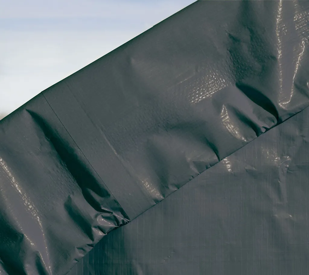 ShelterLogic Folien Weidezelt Zeltgarage Gerätehaus 23,18m² Grün 610x380x260 Cm 3 ShelterLogic Folien Weidezelt Zeltgarage Gerätehaus 23,18m² Grün 610x380x260 Cm – Bild 3