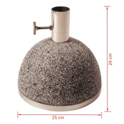 Esschert Design Schirmfuß Granito Grau 11,5kg S; PV11 -Garten- & Gewächshäuser Geschäft 689c3b0dbcad47a0be500dcdb4d1eaaf