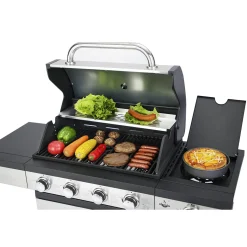 El Fuego® Gasgrill "San Antonio 4+1" -Garten- & Gewächshäuser Geschäft 68da9ba8a69079f5c295f18715734048