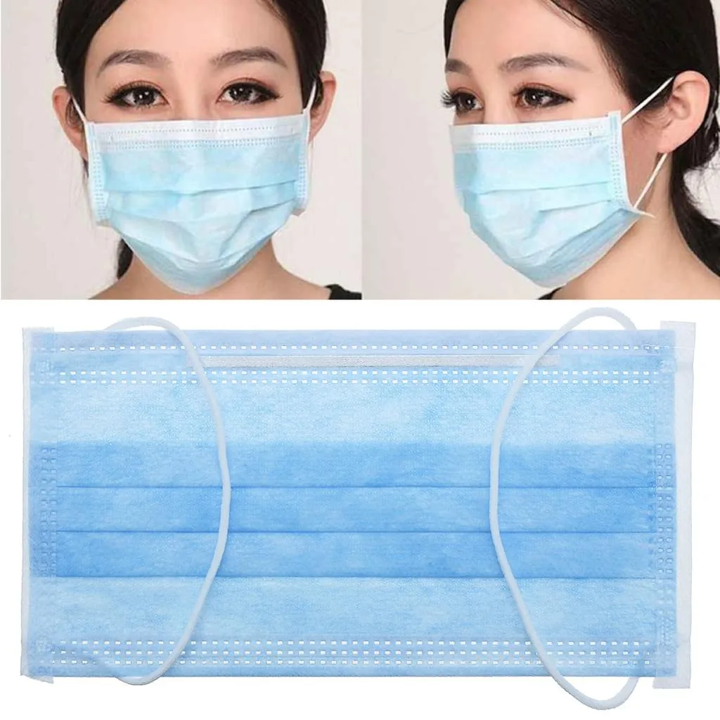 SUNNYME 500 Stück Einweg Masken Mundschutz Persönliche Schutzmaske Staubmaske 3 SUNNYME 500 Stück Einweg Masken Mundschutz Persönliche Schutzmaske Staubmaske – Bild 3