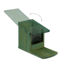 Relaxdays Eichhörnchen Futterhaus Zum Stellen -Garten- & Gewächshäuser Geschäft 68e3bfa189f6ea345335408b711c774b