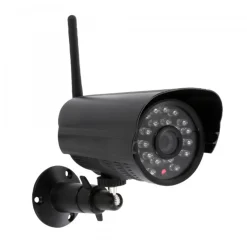 HaWoTEC Funk Überwachungskamera Für HD IP Überwachungssystem Mit Mikrofon Und Lautsprecher IR Cut IP55