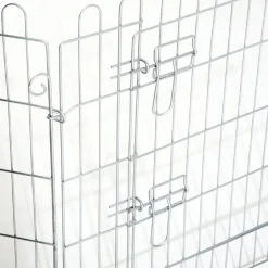 PawHut Freilaufgehege Welpenauslauf Welpenzaun Laufstall Welpengitter Für Tiere 8-teilig B63 X H60 Cm -Garten- & Gewächshäuser Geschäft 693d1bcb6437747fcdf3a0c3a8c8656d