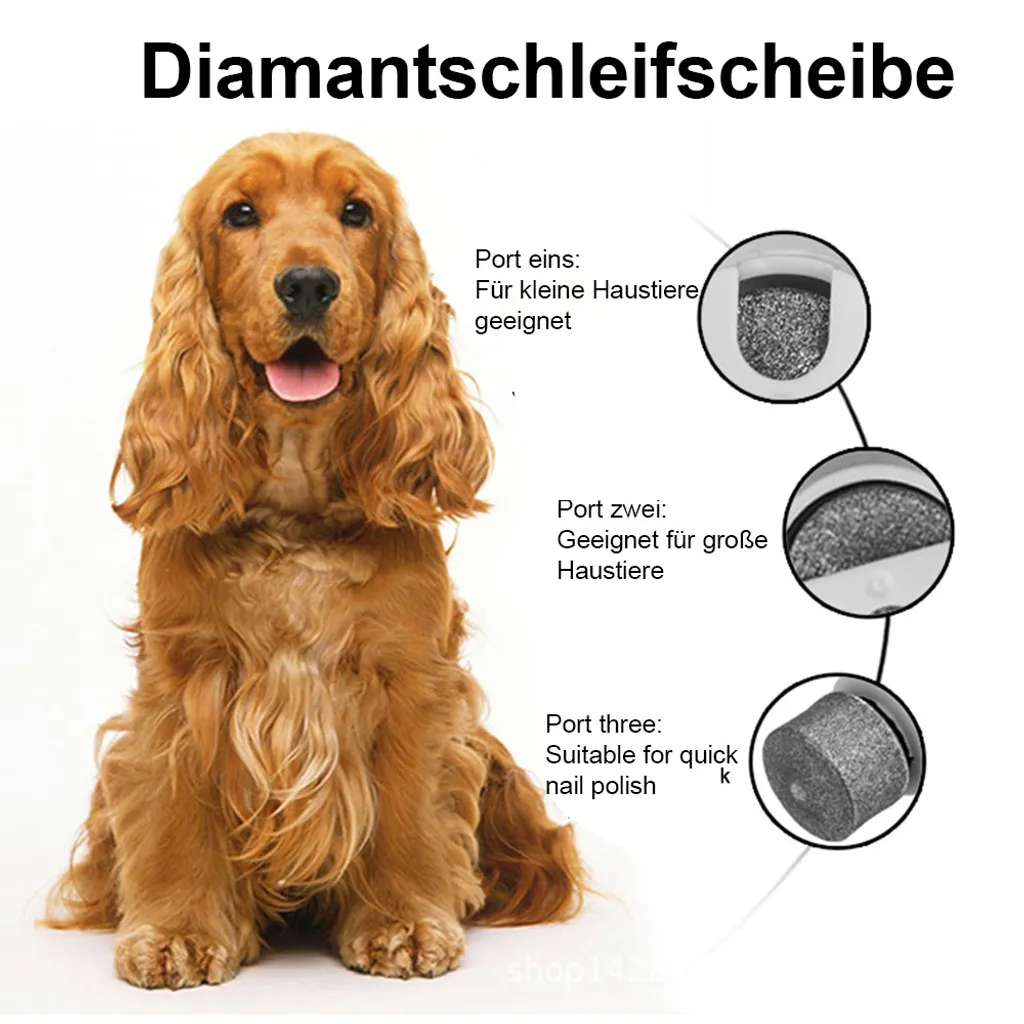 Mmgoqqt Krallenschleifer Für Kleine Hunde Und Katzen, Mit 3 Schleif Ports USB-Anschluß Für Mittlere Und Kleine Haustiere 4 Mmgoqqt Krallenschleifer Für Kleine Hunde Und Katzen, Mit 3 Schleif Ports USB-Anschluß Für Mittlere Und Kleine Haustiere – Bild 4