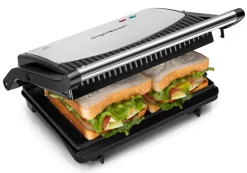 Aigostar York - Sandwichmaker 800W, Grilltoaster, Panini Maker, Cool Touch-Griff, Antihaft-Platten, BPA Frei, Edelstahl, Klein, Lagerfähig, Schwarz 16 Aigostar York - Sandwichmaker 800W, Grilltoaster, Panini Maker, Cool Touch-Griff, Antihaft-Platten, BPA Frei, Edelstahl, Klein, Lagerfähig, Schwarz -Garten- & Gewächshäuser Geschäft 6948da67032075f0418e4cc13c17b039