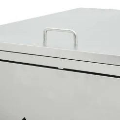 VidaXL Mülltonnenbox Für 2 Tonnen 240 L Edelstahl -Garten- & Gewächshäuser Geschäft 69604cb1674faa578654eb452e2f7f2b