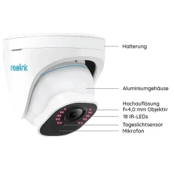 Reolink RLC-520A 5 MP IP PoE Dome Überwachungskamera Mit Intelligenter Personen- & Autoerkennung, Zeitraffer-Funktion, Bis Zu 30 M Nachtsicht 13 Reolink RLC-520A 5 MP IP PoE Dome Überwachungskamera Mit Intelligenter Personen- & Autoerkennung, Zeitraffer-Funktion, Bis Zu 30 M Nachtsicht -Garten- & Gewächshäuser Geschäft 697ae6da3429c6208a8a617637fcfc99