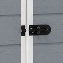 Keter Manor Pent Geräteschuppen B 183,5 X T 111 X H 200 Cm Gartenschuppen, Farbe Grau -Garten- & Gewächshäuser Geschäft 69806960e83948205780c588a61cf753