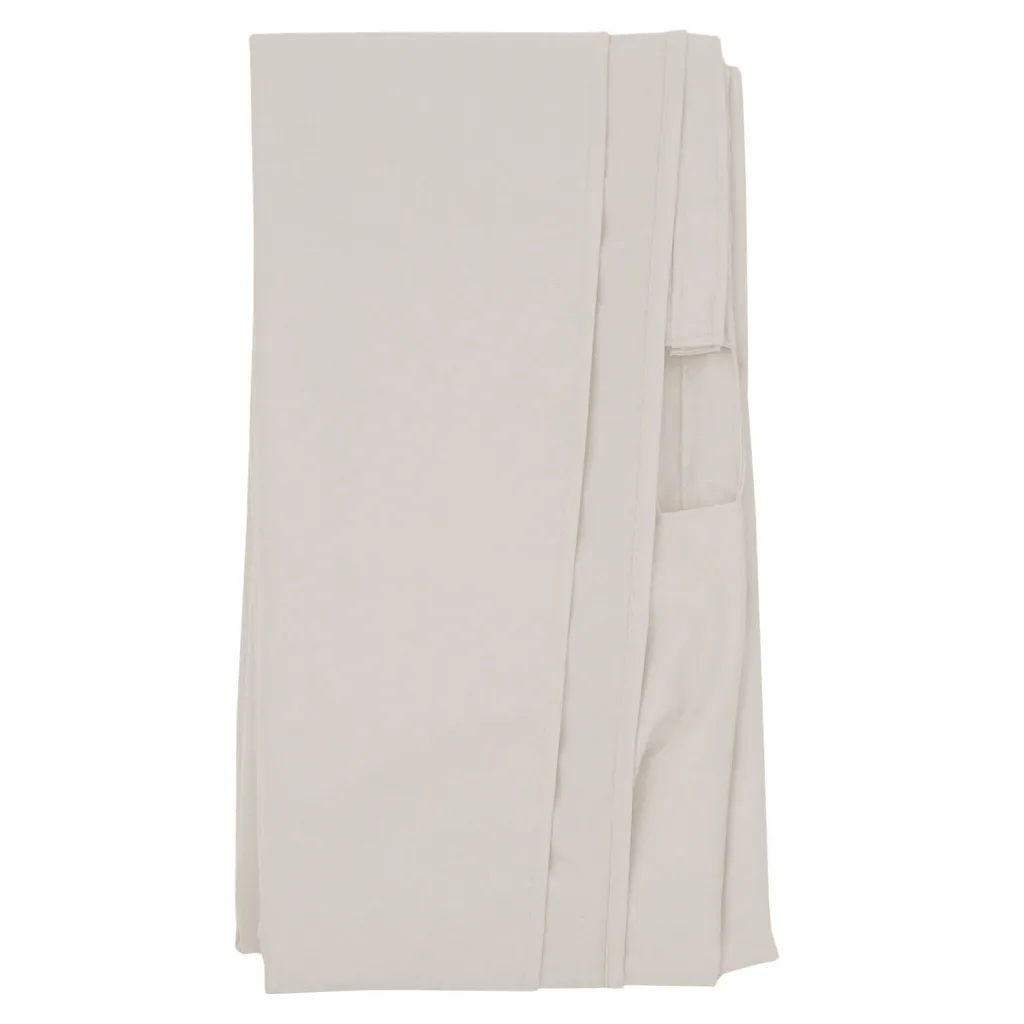 Mendler Ersatz-Bezug Für Luxus-Ampelschirm HWC-A96 Mit Flap, Sonnenschirmbezug, 3x3m (Ø4,24m) Polyester 3kg Creme-grau 2 Mendler Ersatz-Bezug Für Luxus-Ampelschirm HWC-A96 Mit Flap, Sonnenschirmbezug, 3x3m (Ø4,24m) Polyester 3kg Creme-grau – Bild 2